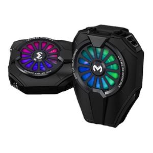 Ventilateur de refroidissement pour téléphone portable MEMO DL06 Mini Cooler Phone RGB Lighting Back Clip Gaming Phone Cooler - Product Image 1