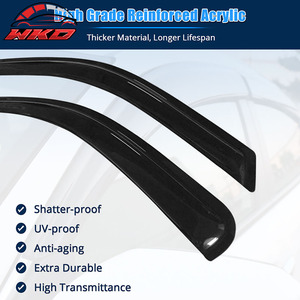Pare-pluie en acrylique style slim 4 pièces pour Jeep Grand Cherokee 05-10 - Product Image 4