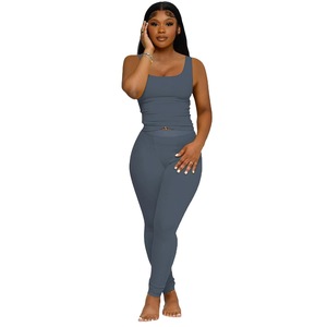 Completo da <span class=keywords><strong>Donna</strong></span> Due Pezzi Ultimo Design Conyson, <span class=keywords><strong>Abbigliamento</strong></span> <span class=keywords><strong>Casual</strong></span> Femminile Personalizzabile <span class=keywords><strong>Primavera</strong></span> Estate - Product Image 3