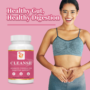 OEM ODM Cleanse Capsules with Oregan Acid Proprietary <b>Blend</b> Natural Caprylic Low-Fat Gut Health & Digestive Support 60 Capsules - Product Image 2