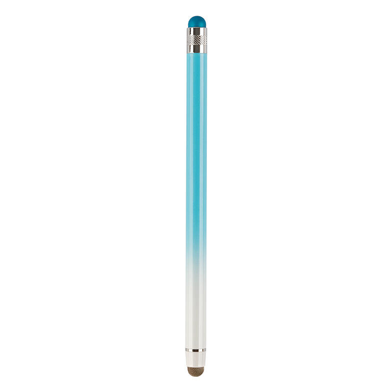 Blanc à gradient bleu