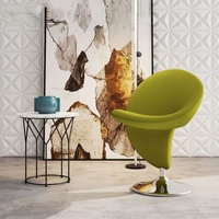 Chaise de salle à manger au design moderne SPARKLE avec cadre en fibre de verre et tissu pour meubles de maison, cuisine et appartement