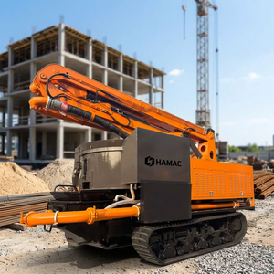 Nueva Bomba de Hormigón Eléctrica Diésel Económica de Bajo Mantenimiento para Construcción, Transporte de Hormigón con Distancia Vertical de 20m HMC18 - Product Image 2