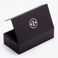 Boîtes cadeaux magnétiques pliables en carton biodégradable avec impression personnalisée à l'encre de soja, pour cadeaux de graduation, d'anniversaire, de mariage, et rangement