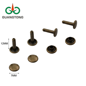 Duurzame Hardware Decoratie Klinknagels Anti Messing Dubbele Pet Leren Klinknagel - Product Image 1