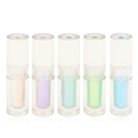 Duochrome Set Makeup Eyeshadow Glitter cair, sambungan Eyeshadow metalik berkilau dengan pigmen tahan air Matte Multichrome