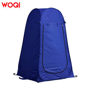 Carpa de Ducha Portátil Woqi 120x120x190cm, Impermeable, Montaje Automático, para Camping, Vestidor Exterior, Azul Oscuro - Product Image 5