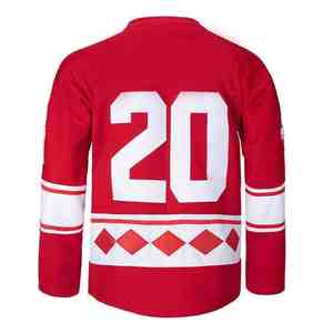 Мужская хоккейная форма, толстовка из полиэстера, с длинным рукавом, с сублимационной печатью, с логотипом команды, дешевая спортивная одежда, оптовая продажа - Product Image 2