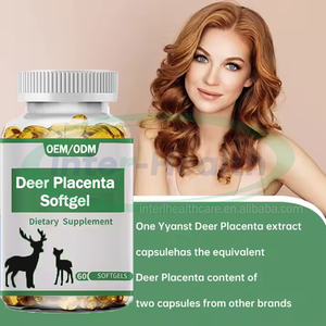Ausreson OEM Deer Sheep Placenta Extract Softgel Suplementos de colágeno Sheep Placenta Softgel Capsule - Product Image 4
