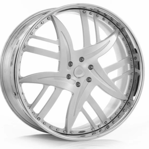 Diseño Cóncavo de Dos Piezas en Aleación de Aluminio Forjado Personalizado, Cromado, Plateado, Dorado y Pulido, para Camioneta Dodge, Chevrolet <span class=keywords><strong>Chevelle</strong></span> - Product Image 1