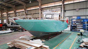 Kinocean <span class=keywords><strong>Bateau</strong></span> de pêche à console centrale en aluminium de 28 pieds, <span class=keywords><strong>bateau</strong></span> de pêche de luxe avec moteur à vendre - Product Image 2