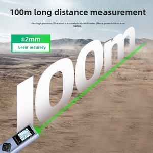 Télé<span class=keywords><strong>m</strong></span>ètre <span class=keywords><strong>laser</strong></span> à lumière verte à vibration, haute précision, modèle Z-<span class=keywords><strong>100</strong></span> en <span class=keywords><strong>m</strong></span>étal, pour extérieur, <span class=keywords><strong>portée</strong></span> jusqu'à <span class=keywords><strong>100</strong></span> <span class=keywords><strong>m</strong></span>, vente en gros - Product Image 3