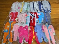 Lot de Stock Varié de Vêtements pour Bébé – Grossiste Bas Prix en Coton : Gilets, Bodys, Barboteuses, Combinaisons à Manches Courtes pour Bébé