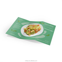 Menu de Restaurant à Emporter Personnalisé Imprimé : Flyer, Dépliant Triptyque, Publicitaire et Impression