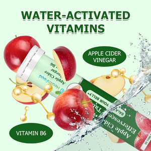 Tabletas efervescentes de vinagre de sidra de manzana, éxito de ventas, con vinagre de sidra de manzana para energía constante y equilibrio hormonal. - Product Image 6