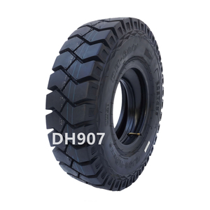 Rueda completa de carretilla elevadora todoterreno Mitsubishi con neumáticos de goma 600x9 5,00-8 7,00 7,50 15 tamaños al mejor precio en Malasia - Product Image 1