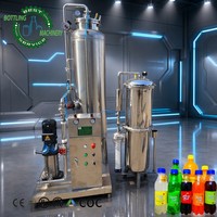 Machine de carbonatation entièrement automatique à réservoir unique 1000-6000L/H – Solution à commande par bouton pour la production de boissons gazeuses en usine