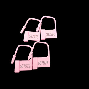 One-Time Coded Lock Plastic Snap Ring Concealed Security <b>Seal</b> For Pass Check - Product Image 6