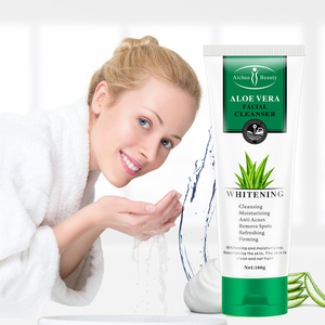 Aichun beauty Nouveau <span class=keywords><strong>produit</strong></span> 100g Blanchissant <span class=keywords><strong>Anti</strong></span> Acné visage lavage Extrait D'aloe Vera Nettoyant Moussant pour le visage - Product Image 5