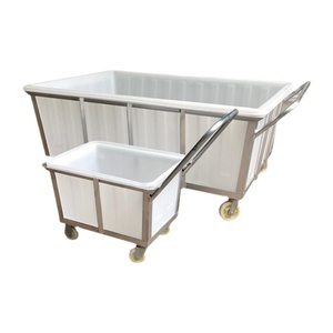 Réservoir d'eau à roues pliable poussette usine poussoir chiffre d'affaires camion tissu paille camion boîte en <span class=keywords><strong>plastique</strong></span> seau caisses pour l'eau - Product Image 5
