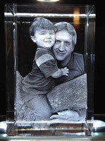 Nouvelle machine de gravure laser 3D/2D sous le surface pour cubes en cristal acrylique, facile à utiliser, garantie de 2 ans, support inclus