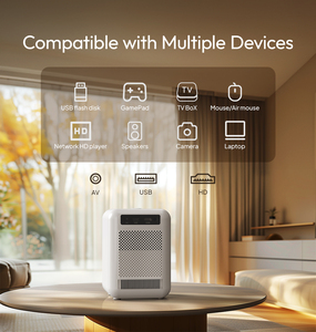 Projecteur de cinéma maison BYINTEK U4 Mini, écran LCD, prend en charge la résolution 1080P, portable, vertical, Wifi, home cinéma de poche, 4K, <span class=keywords><strong>petit</strong></span> et compact - Product Image 4