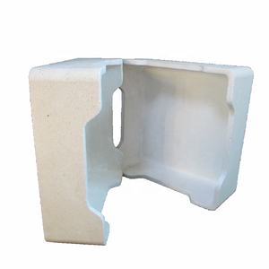 Meubles <span class=keywords><strong>de</strong></span> four en céramique électrique, corindon, mullite, plateau en forme <span class=keywords><strong>de</strong></span> bateau, saggar, résistance à haute température, taille personnalisée pour la céramique - Product Image 2