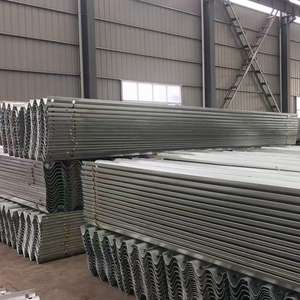 Лидер продаж: Трехсекционный гофрированный ограждающий столб (боллард) – высокопрочный барьер безопасности для автомагистралей, мостов и горных дорог - Product Image 3