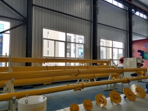 Suministro de fábrica Transportador espiral Tornillo Auger Ascensor Transportador de tornillo para transportador Ascensor Comminity Construction - Product Image 4