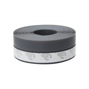 Bande d'étanchéité en silicone du fabricant avec ruban adhésif 3M, bande d'étanchéité pour bas de porte insonorisante et résistante au vent - Product Image 3
