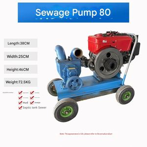 Pompe d'aspiration diesel et essence multi-spécifications 2025 à prix d'usine pour le traitement des eaux usées et les fosses septiques agricoles - Product Image 5