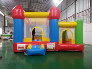 Château gonflable pour enfants Jumping Dear Pink, <span class=keywords><strong>location</strong></span> pour fêtes, avec installation facile, tissu en nylon, 300x285x230cm - Product Image 5