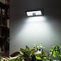 Lampe solaire murale LED 3000K 6000K avec détecteur de mouvement PIR, sécurité, extérieur, jardin, IP65