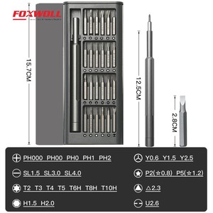 Công cụ Kit cho iPhone sửa chữa thiết bị điện tử kính 25 trong <span class=keywords><strong>1</strong></span> chính xác <span class=keywords><strong>Screwdriver</strong></span> <span class=keywords><strong>Set</strong></span> - Product Image 4