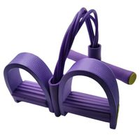 Nuevas Bandas de Resistencia para Yoga y Ejercicios de Pedales, de Látex/TPE, con 4 o 6 Tubos, Antideslizantes, de NBR o EVA, para Ejercicios de Abdominales