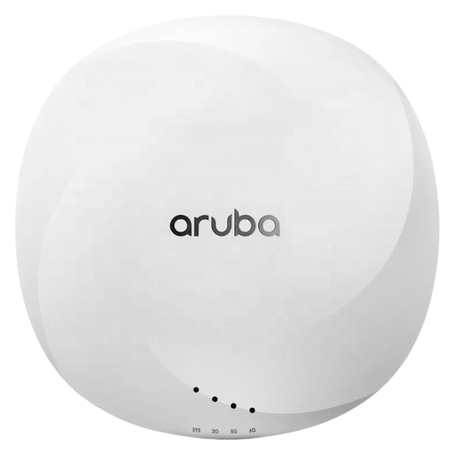 Aruba AP-635 (R7J27A) Wi-Fi 6E Access Point, Tri-Band 6GHz Support, 3.9Gbps, 2.5G Smart Rate Port