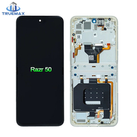Assemblage OLED avec cadre pour Motorola Moto Razr 50 XT2453 Écran LCD de remplacement