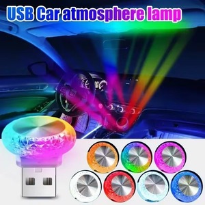 1pcs RGB xe USB môi trường xung quanh ánh sáng mini LED trang trí bầu không khí đèn cho tự động nội thất môi trường ánh sáng máy tính ánh sáng cắm chơi - Product Image 2