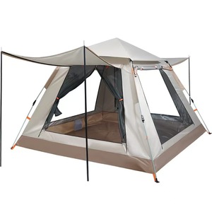 Carpa de Doble Capa para las Cuatro Estaciones, de Apertura Rápida, para Prevenir Tormentas, con Malla Transpirable de Alta Densidad, Espacio Súper Amplio, para Acampar - Product Image 1