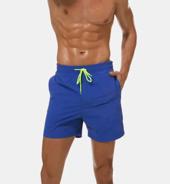 Stock 13 colori Solid Long Beach Board Shorts: pantaloncini da surf da uomo modello costume da bagno