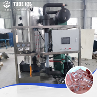 Máquina de hielo en tubo sólido de 30 toneladas 10t CBFI para bebidas frías