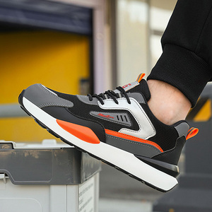 Chaussures de travail légères à bout d'acier <span class=keywords><strong>pour</strong></span> hommes 924-4, confortables, anti-perforation, <span class=keywords><strong>pour</strong></span> la course en plein air et le travail - Product Image 4