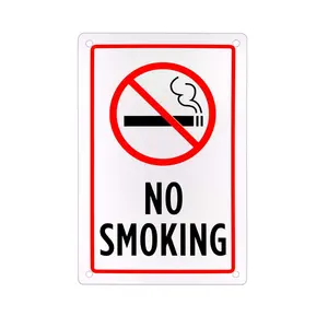 Self-Adhesive No Smoking Signs
