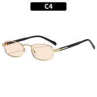 Lunettes de soleil unisexes tendance, personnalisées, minimalistes, de qualité supérieure, classiques, élégantes, luxueuses, chics, UV400, pour femmes et hommes