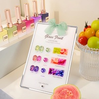 Vernis à ongles gel effet œil de chat couleur fruitée sans HEMA, vente en gros sous marque privée, vernis à ongles gel œil de chat personnalisé avec logo