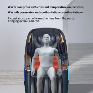 Silla de Masaje Multifuncional de Cuerpo Completo con Inteligencia Artificial, Totalmente Automática, Gravedad Cero, Manipulador 4D, Sistema Bluetooth - Product Image 5