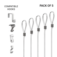 Fil de suspension invisible pour accrocher des cadres photo, kit de suspension en nylon transparent