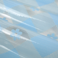 Tissu vinyle transparent 100% TPU de haute qualité, personnalisé, imperméable, imprimé numériquement pour les sacs de golf et de chaussures