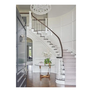 Escalera Espiral que Ahorra Espacio, Columna Central de Acero, Ideal <span class=keywords><strong>para</strong></span> Lofts y Apartamentos <span class=keywords><strong>Pequeños</strong></span> - Product Image 2