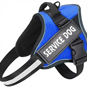 طوق للحيوانات الأليفة بالجملة، طراز سترة قماشية للكلاب X2، حزام صدر للأنشطة، قابل للتمدد وقابل للسحب، إغلاق بمشبك بشعار، للحيوانات الصغيرة والمتوسطة - Product Image 1